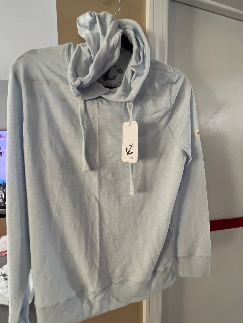 KIHO Light Blue Pullover Hoodie - Men